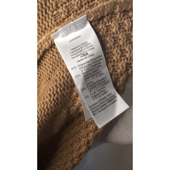 Madewell cozy fall Sadler turtleneck knit sweater  lg - Picture 7 of 9